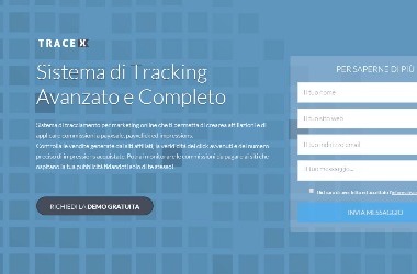 Tracex : Sistema di tracciamento vendite