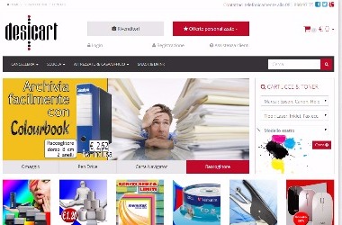 Desicart : E-Commerce di cartoleria e prodotti per l'ufficio